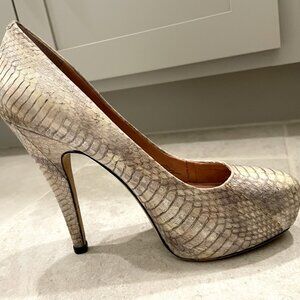Vince Camuto Snakeskin Heels